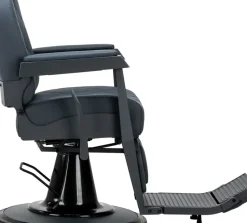 Gabbiano Barber Chair Bruno Graphite & Graphite Frame