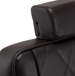 Gabbiano Barber Chair Dark Brown BM88066B