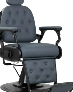 Gabbiano Barber Chair Francesco Black Graphite