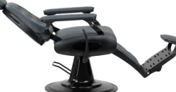 Gabbiano Barber Chair Francesco Black Graphite
