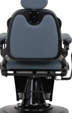 Gabbiano Barber Chair Francesco Black Graphite