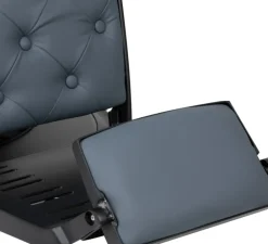 Gabbiano Barber Chair Francesco Black Graphite