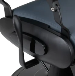 Gabbiano Barber Chair Francesco Black Graphite