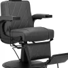 Gabbiano Barber Chair Grey BM88066