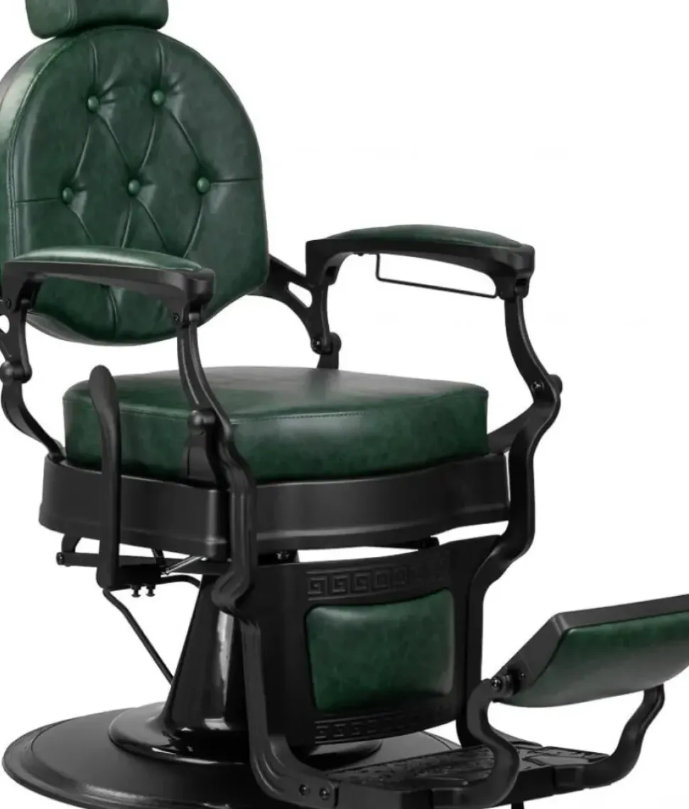 Gabbiano Barber Chair President Green-Black