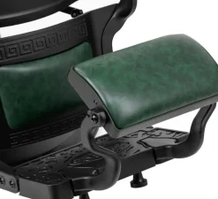 Gabbiano Barber Chair President Green-Black
