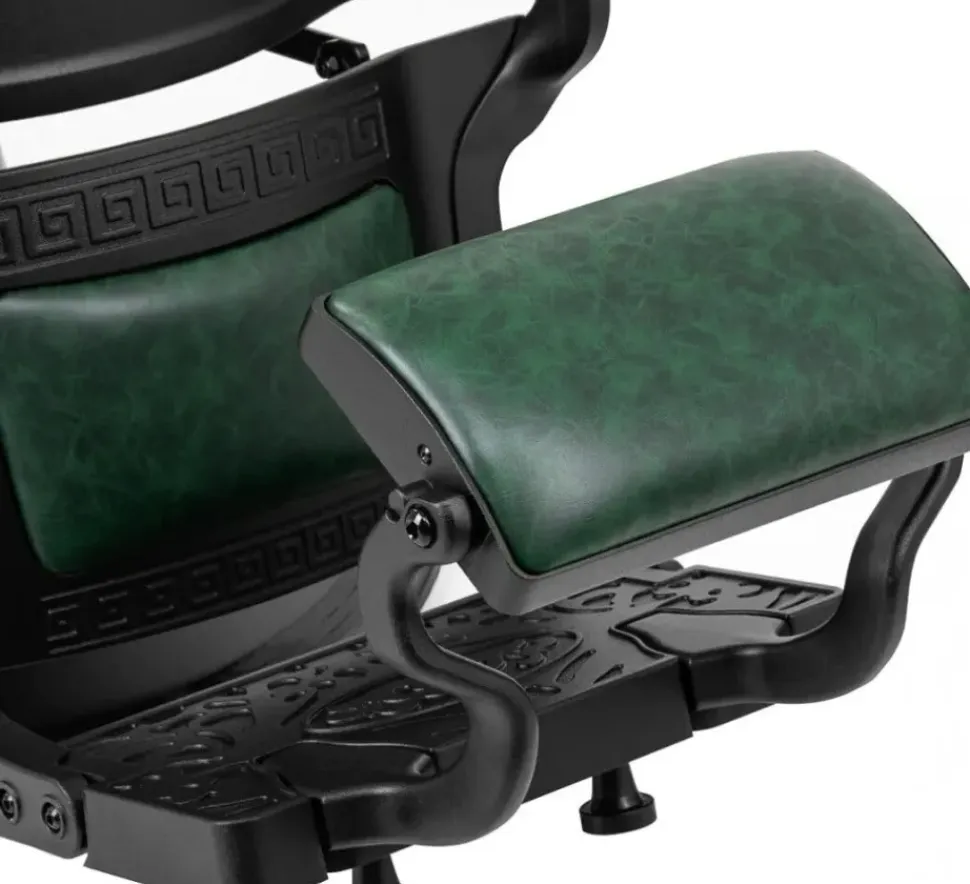 Gabbiano Barber Chair President Green-Black