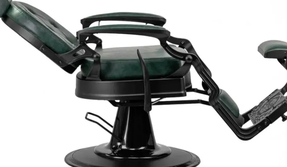 Gabbiano Barber Chair President Green-Black