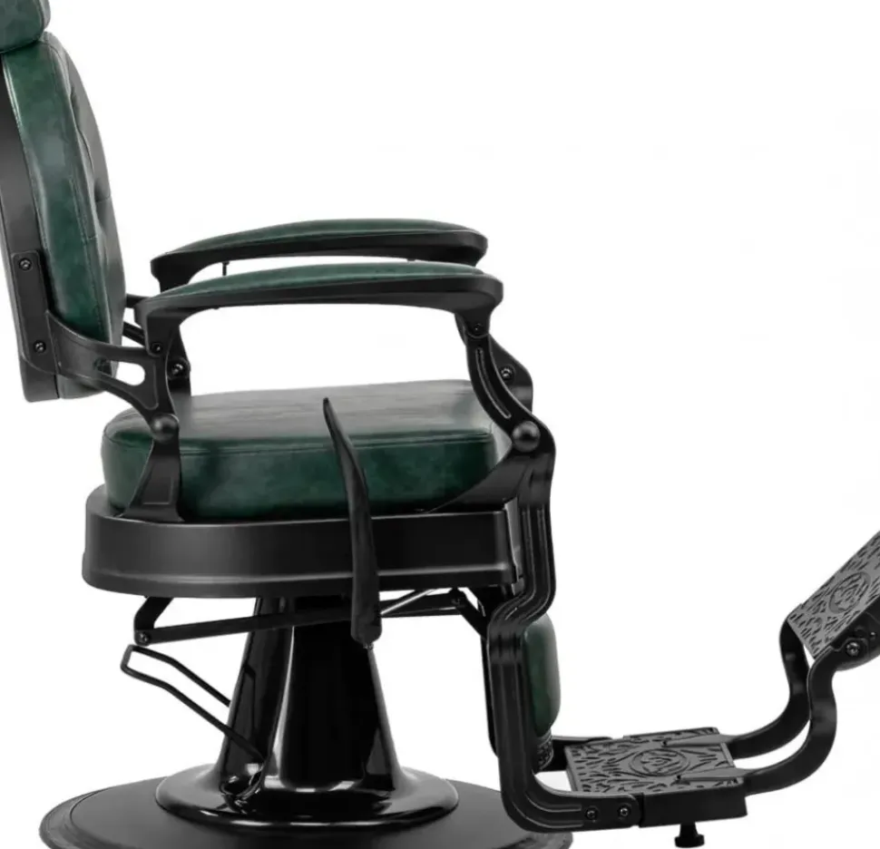 Gabbiano Barber Chair President Green-Black