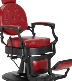 Gabbiano Barber Chair President Red