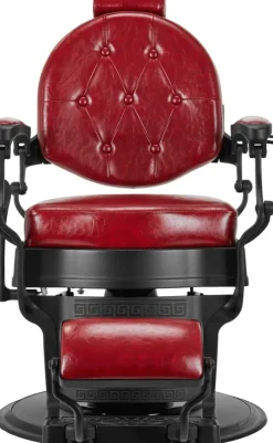 Gabbiano Barber Chair President Red