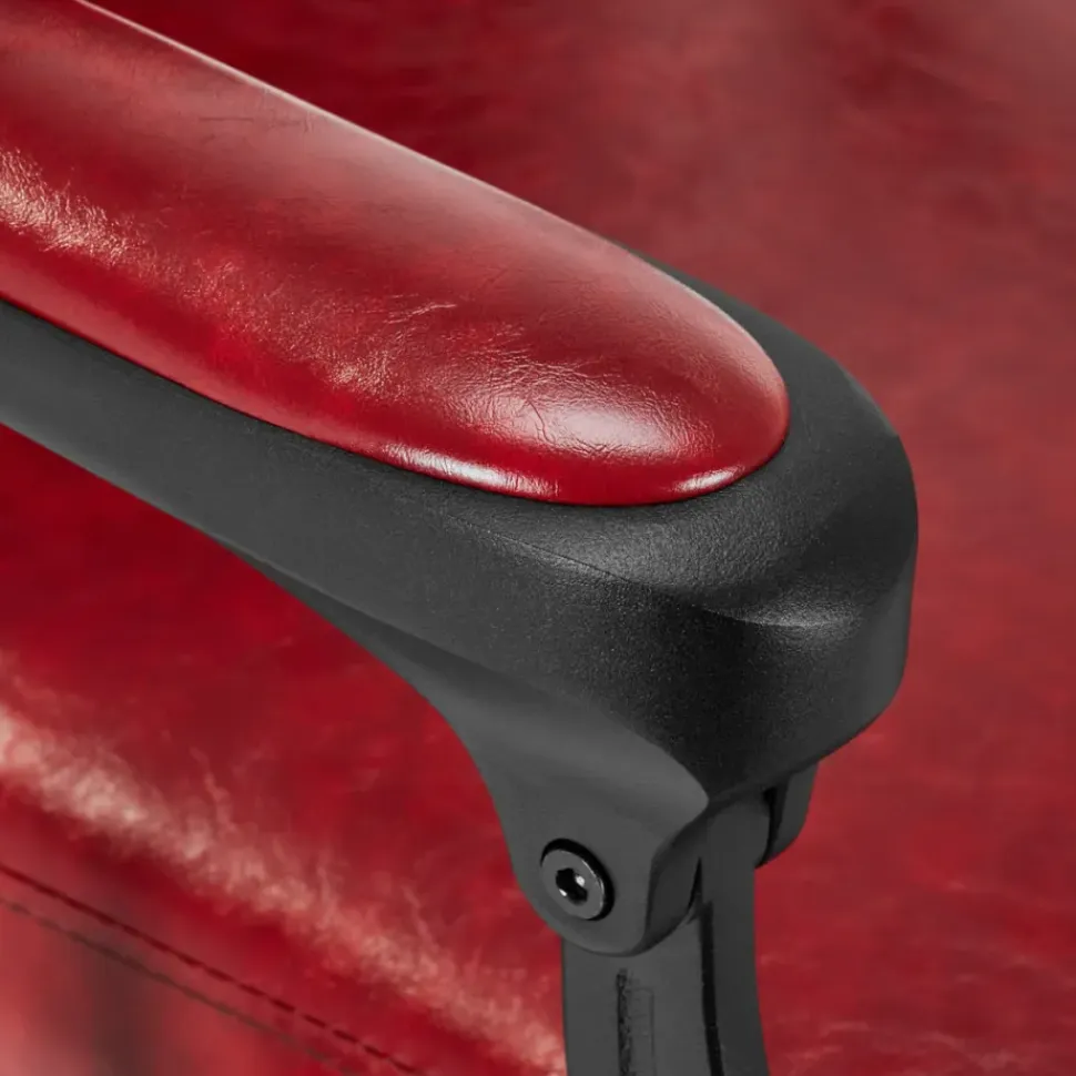 Gabbiano Barber Chair President Red