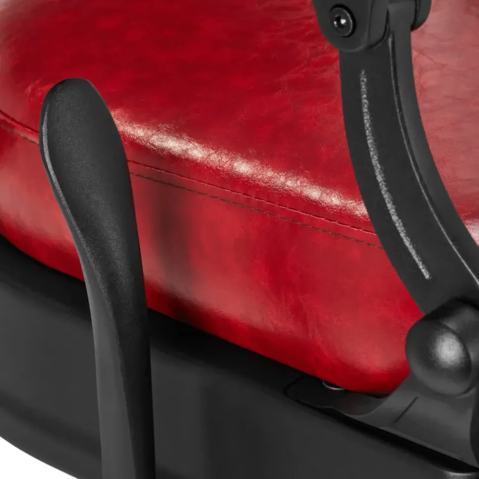 Gabbiano Barber Chair President Red