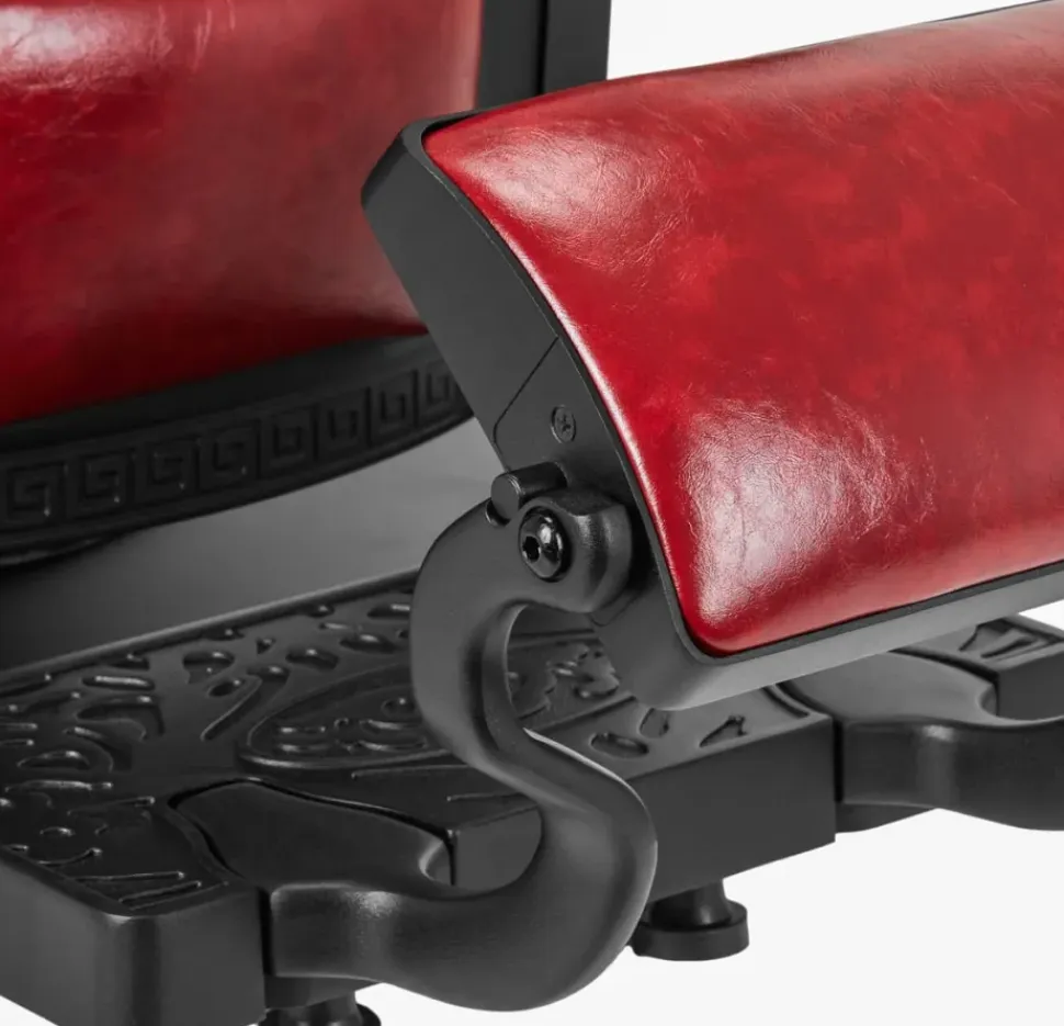 Gabbiano Barber Chair President Red
