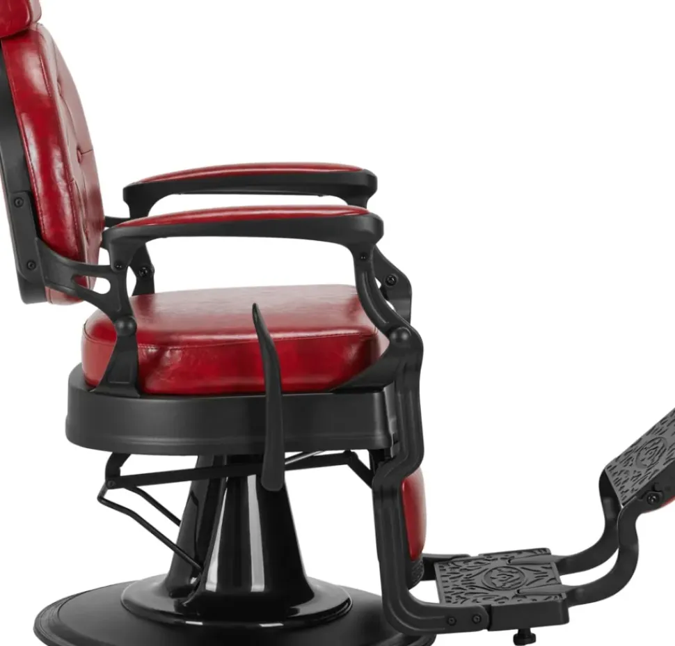 Gabbiano Barber Chair President Red