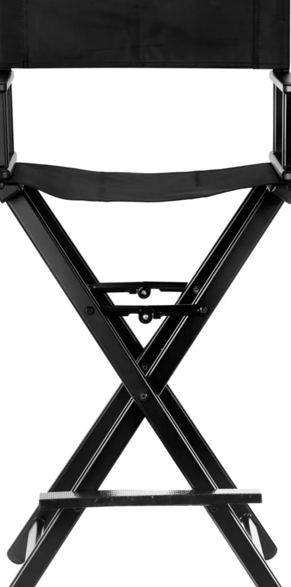Gabbiano Black Aluminum Make Up Chair