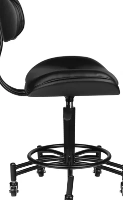 Gabbiano Black Florence Stool
