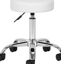Gabbiano Cosmetic Stool AM-310 White
