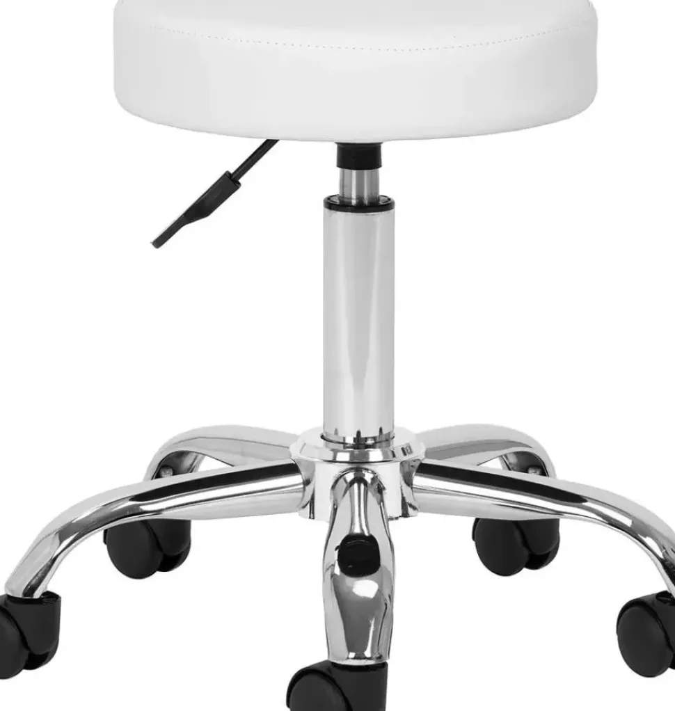 Gabbiano Cosmetic Stool AM-310 White