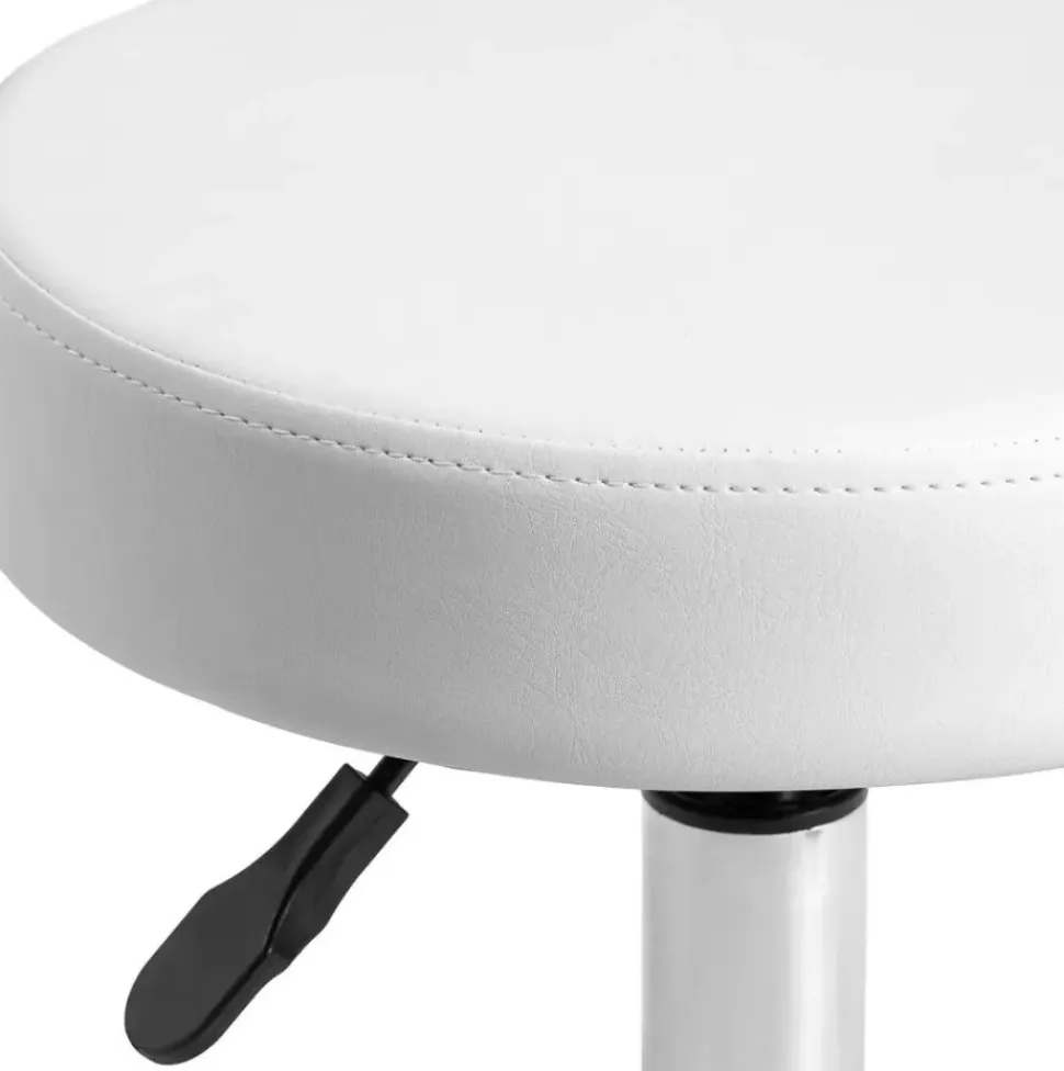 Gabbiano Cosmetic Stool AM-310 White
