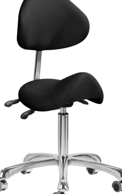 Gabbiano Cosmetic Stool Giovanni Black