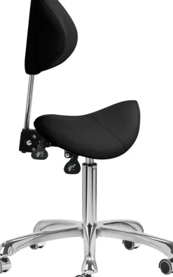 Gabbiano Cosmetic Stool Giovanni Black