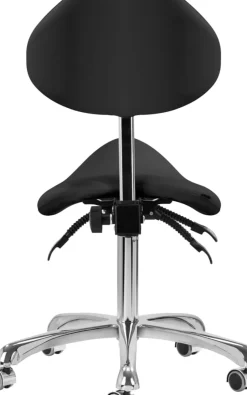 Gabbiano Cosmetic Stool Giovanni Black