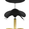 Gabbiano Cosmetic Stool Giovanni Black Gold