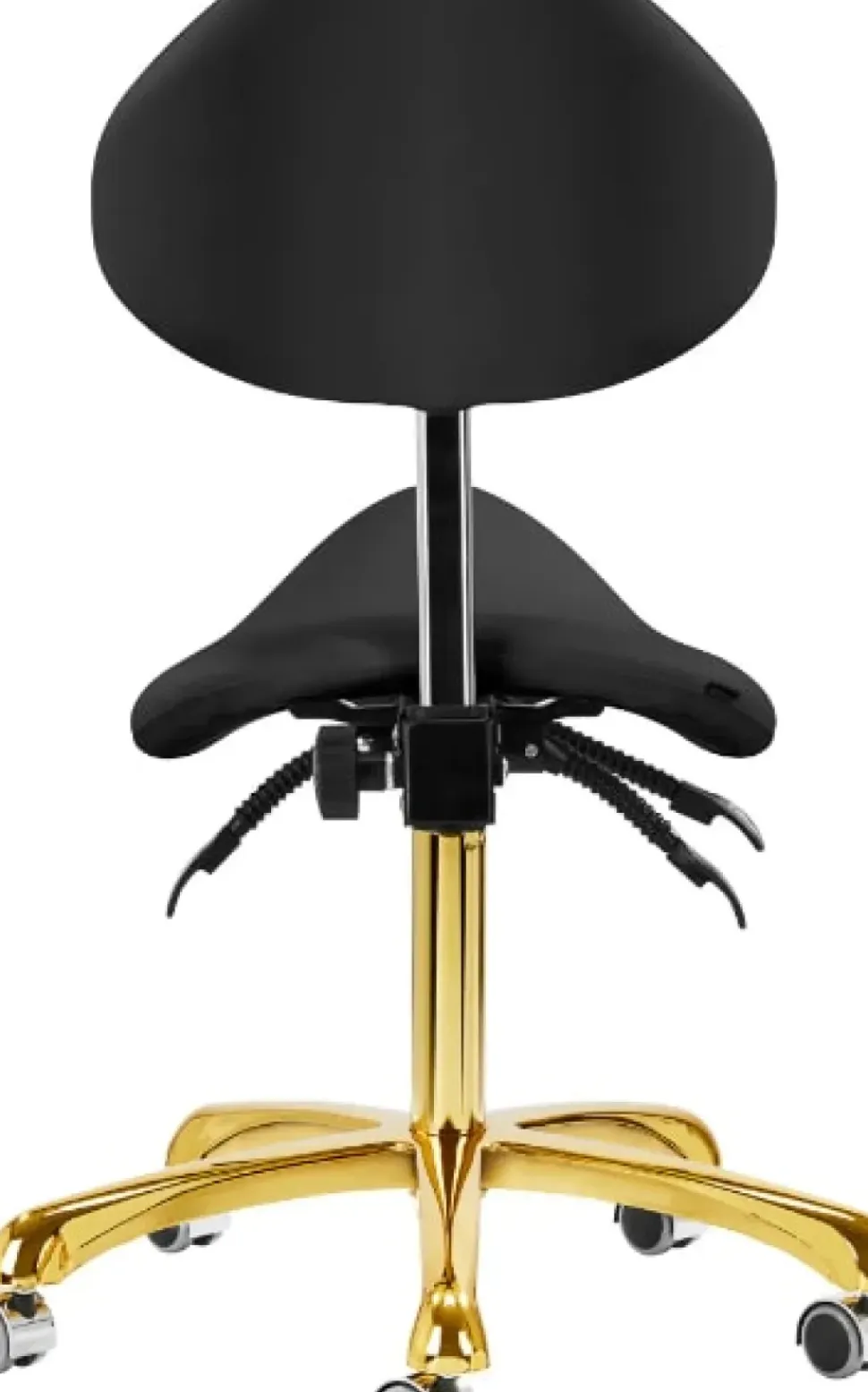 Gabbiano Cosmetic Stool Giovanni Black Gold