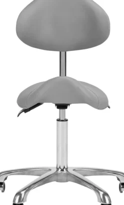 Gabbiano Cosmetic Stool Giovanni Grey