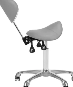 Gabbiano Cosmetic Stool Giovanni Grey