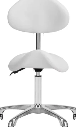 Gabbiano Cosmetic Stool Giovanni White
