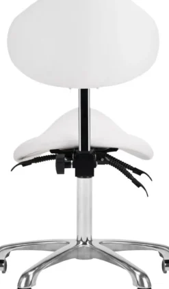 Gabbiano Cosmetic Stool Giovanni White