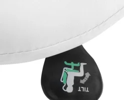 Gabbiano Cosmetic Stool Giovanni White