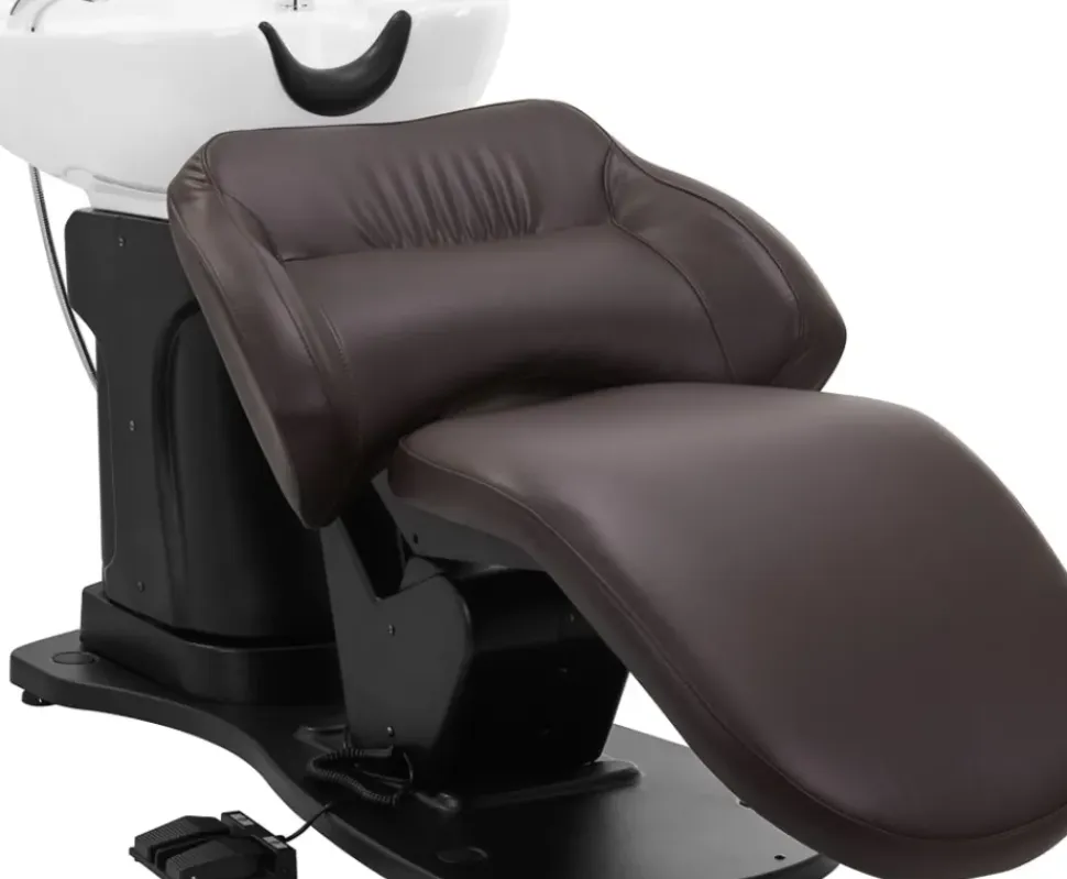 Gabbiano Electric Hairdressing Wash Unit Trycho Brown