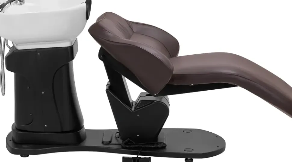 Gabbiano Electric Hairdressing Wash Unit Trycho Brown