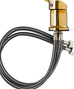 Gabbiano Faucet Hairdressing Wash Unit - Gold