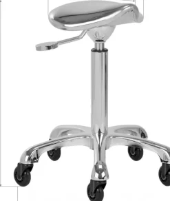 Gabbiano Fine Silver Stool