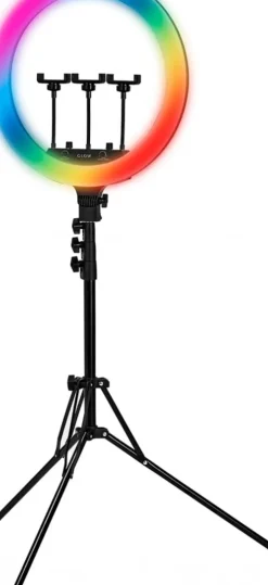 Gabbiano GLOW Ring Light Ø46 Cm RGB Bsc With Tripod 45W