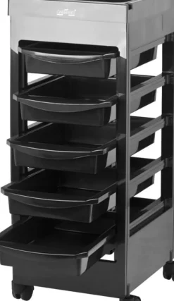Gabbiano Hairdresser Helper Black 048A