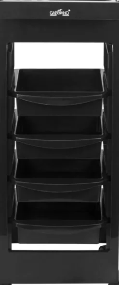 Gabbiano Hairdresser Helper Black 048A