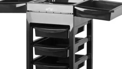 Gabbiano Hairdresser Helper Black 048A