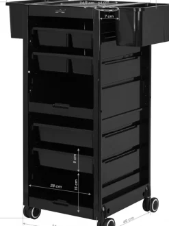 Gabbiano Hairdresser Helper Black 68B