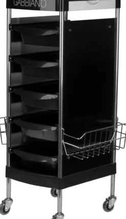 Gabbiano Hairdresser Helper Black fx11e