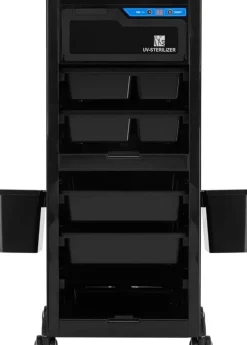 Gabbiano Hairdresser Helper With UV Sterilizer Black