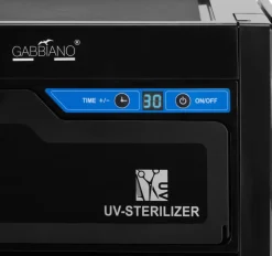 Gabbiano Hairdresser Helper With UV Sterilizer Black