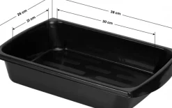 Gabbiano Hairdresser Trolley Black Graphics
