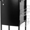 Gabbiano Hairdresser Trolley Deluxe 500 Black