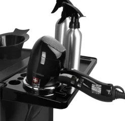 Gabbiano Hairdresser Trolley Deluxe 500 Black