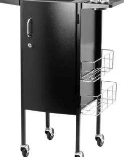 Gabbiano Hairdresser Trolley Deluxe 500 Black